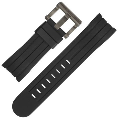 Tw Steel Watch Strap Tw613 Black Rubber 24mm