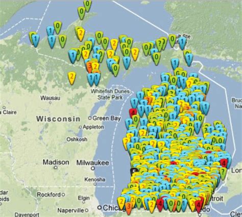 The top 10 tornado counties in Michigan