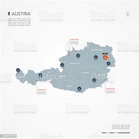 奧地利圖表地圖向量例證向量圖形及更多住宅群圖片 住宅群 信息圖形 國家名勝 Istock