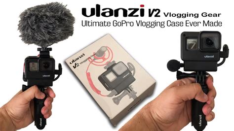 Best GoPro Hero 7 Vlogging Setup Ever With Ulanzi V2 Vlogging Case For