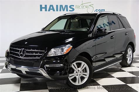 Used Mercedes Benz M Class Ml At Haims Motors Ft Lauderdale