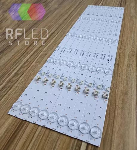 Kit Tiras Led Atvio Konka Szkk55d05 Aluminio Nuev 9t 5l 3v Meses