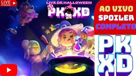 LIVE DE PK XD ATUALIZAÇÃO DE HALLOWEEN CHEGANDO YouTube