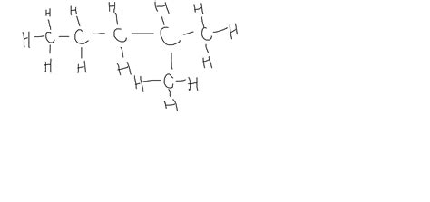 Draw Structure Of 4 Methyl Pentane