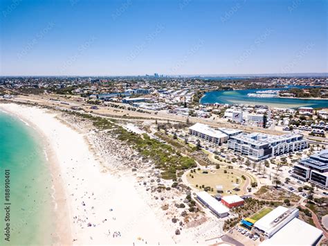 Aerial Photograph Over Leighton Beach North Fremantle Western