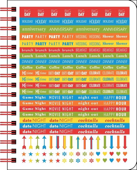 Posh Brushstroke Stripe: Deluxe Organizer 17-Month 2023-2024 Monthly