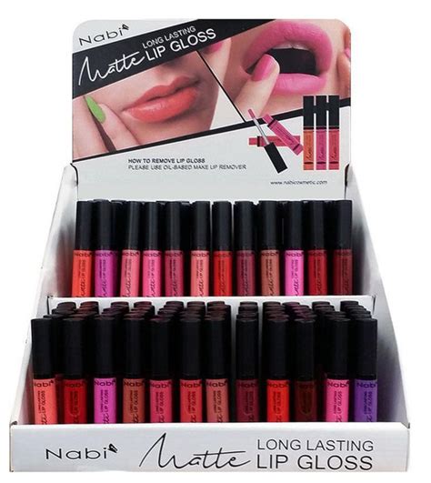 Nabi Matte Lip Gloss 24pc Full Set Sale Matte Lip Gloss Lip Gloss