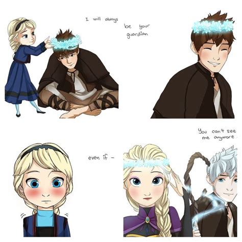 Pin On The Big Four Jack Frost And Elsa Jack Frost Disney Art