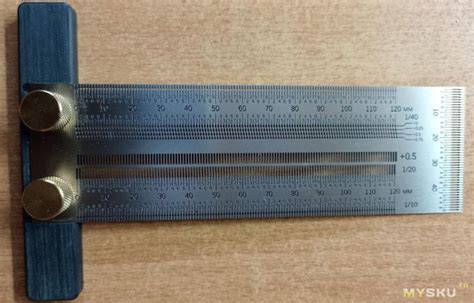 Разметочная линейка Rubankov t-rule 120 мм, иногда длиннее не нужно :)