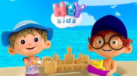 На Плажа 🏖️ Детски песни за лятото | HeyKids - Детски песни - YouTube