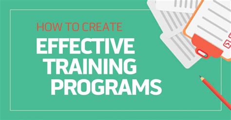 Create An Effective Training Program Vectors 8 Steps To Success