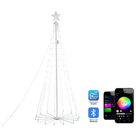 Kerstboom Met Led Verlichting En App Cm Ikamiut Aanbieding Bij Beliani