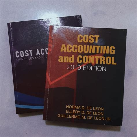 Cost Accounting De Leon Guerrero Hobbies Toys Books