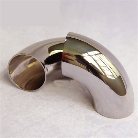 Seamless Stainless Steel Pipe Fittings 45 Degree 90 Degree Pipeline