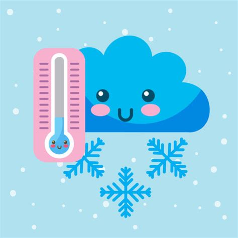 Snowflake Clip Cartoon Illustrations Royalty Free Vector Graphics