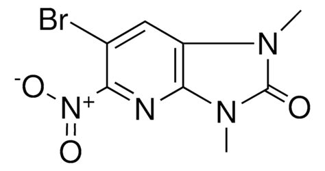 6 BROMO 1 3 DIMETHYL 5 NITRO 1 3 DIHYDRO IMIDAZO 4 5 B PYRIDIN 2 ONE