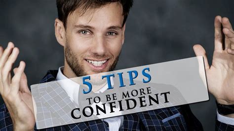 How To Be Confident In Front Of People Be Confident In Yourself Be