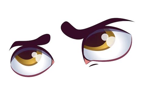 Free PSD | Pair of eyes illustration