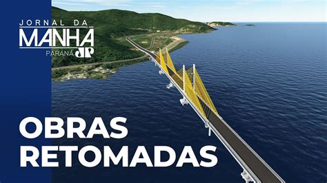 Obras Da Ponte De Guaratuba S O Retomadas Youtube