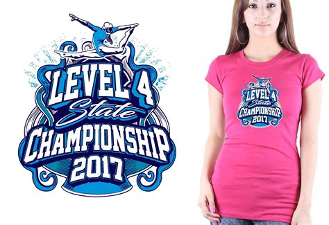 PRINT 3 11 12 2017 Level 4 MA State Championship vector logo design for ...