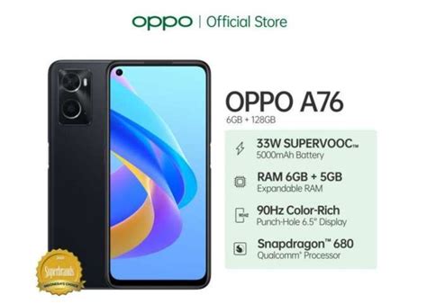 Spesifikasi And Harga Hp Oppo A76 Terbaru Agustus 2022