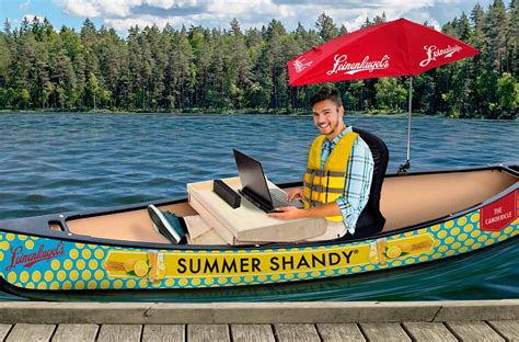 Leinenkugels Canoebicle Takes Remote Work To The Water Gearjunkie