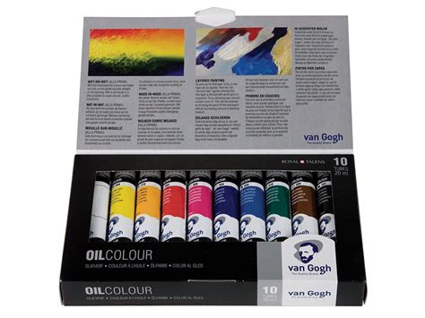 Van Gogh Olje Basic Sett 10x20ml Tegne No