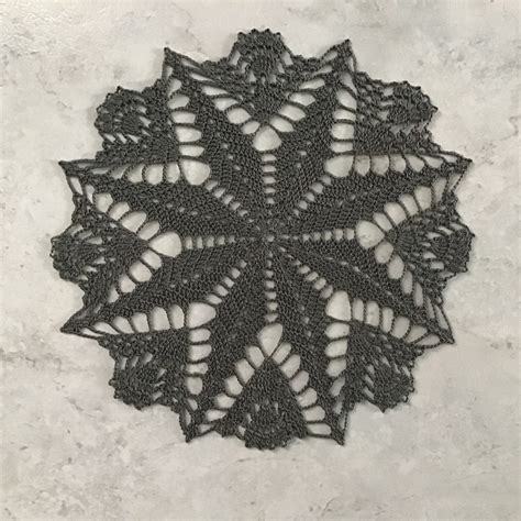 Crochet Doily With Ghosts - Etsy