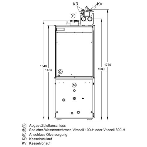 Viessmann Vitoladens 300 C Öl Brennwert Kessel 19kW J3RB inkl Speicher