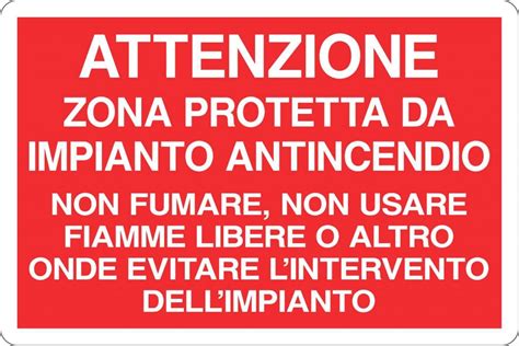 Cartello Alluminio X Cm Attenzione Zona Protetta Da Impianto