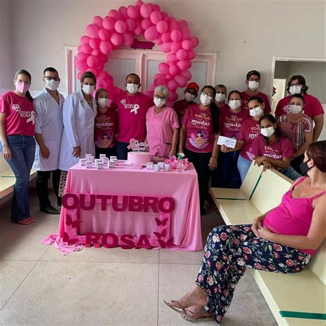 Ações do Outubro Rosa são realizadas no município Prefeitura de