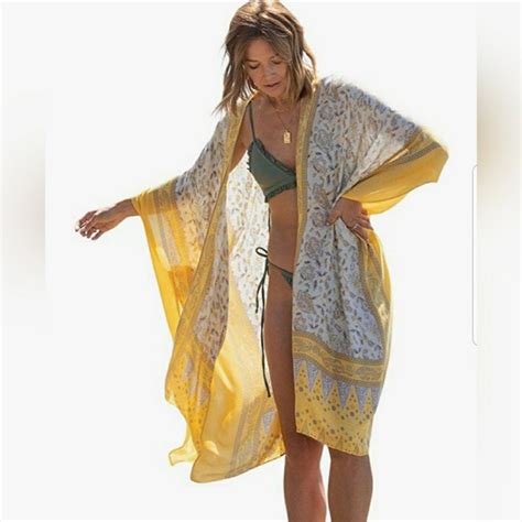 Swim Summer Bikini Kimono Bathing Suit Cover Ups For Poshmark