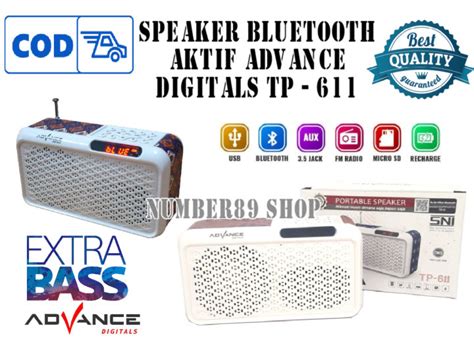 DISCOUNT SPEAKER ADVANCE TP 611 SPEAKER MUROTTAL QURAN 30 JUZ BISA