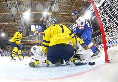 IIHF - Gallery: Slovakia vs Sweden - 2023 IIHF Ice Hockey U18 World ...