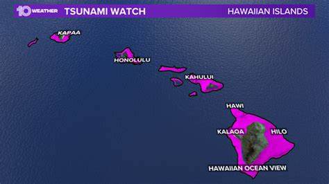 Tsunami Watch In Hawaii Cancelled After Pacific Earthquake Wtsp