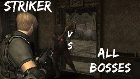 Melawan Semua Boss Dengan Senjata Shotgunstriker Resident Evil 4