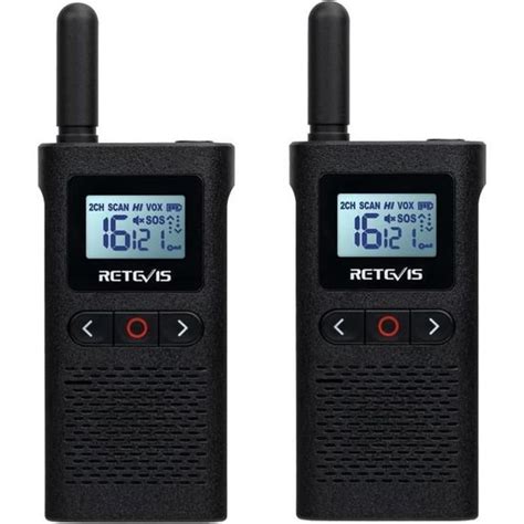 Retevis RB628 Talkie Walkie Mini Talkie Walkie Rechargeable 1500mAh