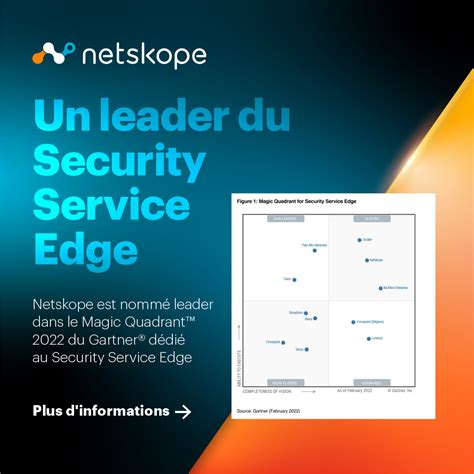 Netskope leader SSE Gartner Magic Quadrant 2022 2SB Distributeur à