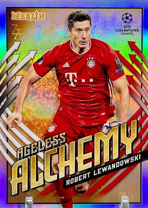 Robert Lewandowski Topps Merlin Chrome Uefa Champions League Aa