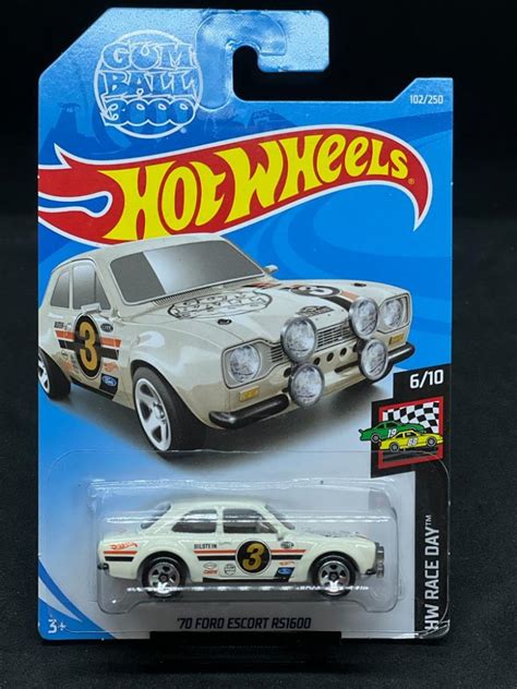 Hot Wheels 70 Ford Escort RS1600 GumBall 3000 Carshoping