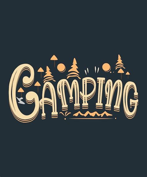 Camping T Shirt Design Vorlage Camping Shirt Design Camping Liebhaber