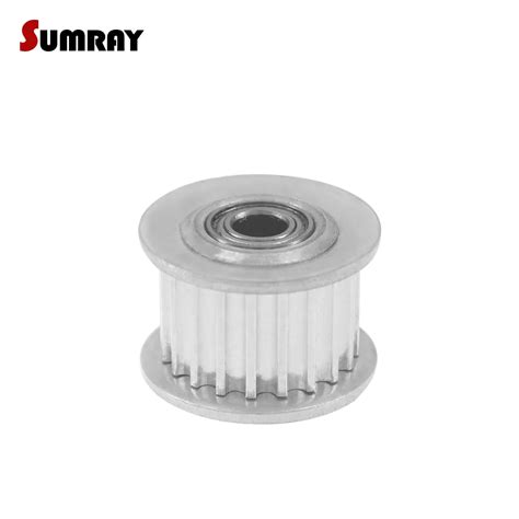 Pcs M T Idler Pulley With Teeth Mm Bore Passive Pulley Wheel