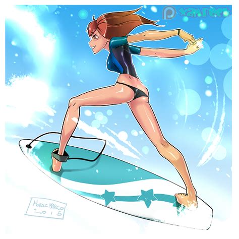 SurfGirl By Xamrock Hentai Foundry