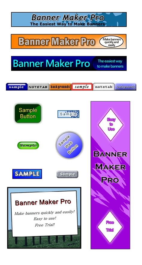 Banner Maker Pro Version 9 - Graphic Design Software for PC