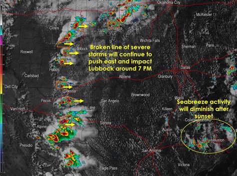 5 15 Pm Severe Weather Update • Texas Storm Chasers