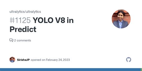 YOLO V8 In Predict Issue 1125 Ultralytics Ultralytics GitHub