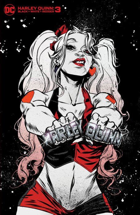 Harley Quinn: Black + White + Redder 3c (DC Comics) - Comic Book Value ...