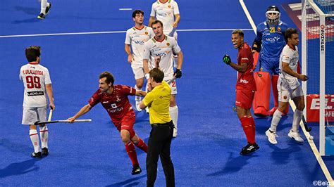 Sterke Red Lions Maken Gehakt Van Spanje En Zijn Zeker Van Halve