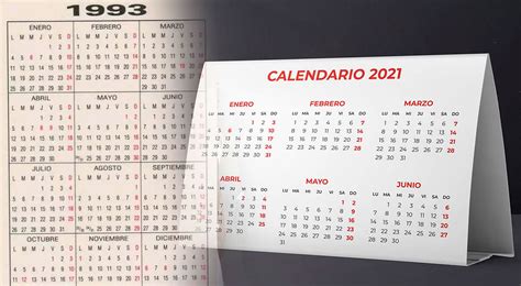 Calendario de 1993 es idéntico al de este 2021 por qué se da esta