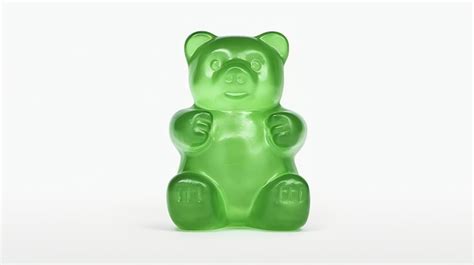 Premium AI Image | A green gummy bear